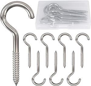 Haczyki wkręcane sufitowe ocynkowane M6x80mm 8szt na Arena.pl