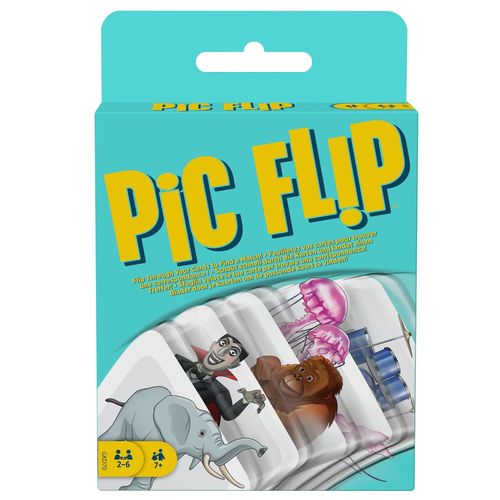 Logiczna Gra Karciana Pic Flip Dla Dzieci 7+ Zabawa W Skojarzenia + 110 Kar na Arena.pl