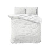 200x220 VELVET UNI biały kpl pościeli