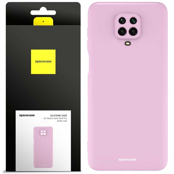 Spacecase Silicone Case Redmi Note 9S/9 Pro Lilac zdjęcie 1