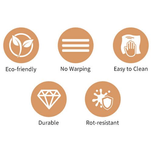 Bambusowa deska do pizzy do sublimacji - trójkąt zdjęcie 5