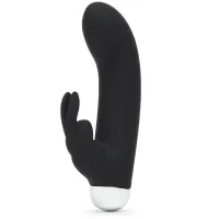 fifty shades of grey greedy girl mini rabbit wibrator usb, czarny