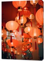 Obraz 70x100cm Festiwal Latarni