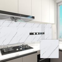 Panele Samoprzylepne PCV Biały Marmur Płytki 30x30 cm 20 Sztuk 1,8 m2