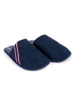 Kapcie męskie granatowe z paskami 42-43 YOCLUB