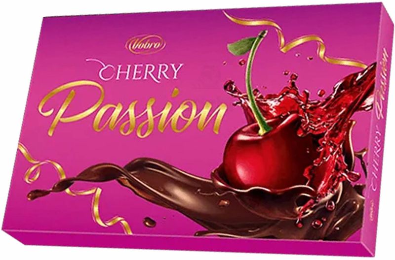 VOBRO BOMBONIERKA 140G CHERRY PASSION zdjęcie 1
