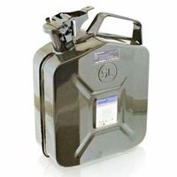 17060 Metalowy Kanister do oleju paliwa bańka 5L solidny