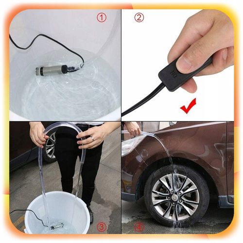 MOCNA ELEKTRYCZNA POMPKA DO SPUSZCZANIA PALIWA OLEJU WODY ROPY 12V POMPA na Arena.pl