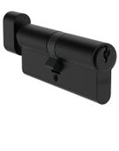 WKŁADKA DRZWIOWA Z GAŁKĄ KOLOR CZARNY D36/26