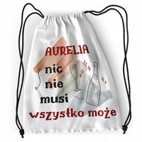 Plecak Dla Aurelii Sportowy Szkolny Worek Torba Z Nadrukiem Ze Zdjęciem