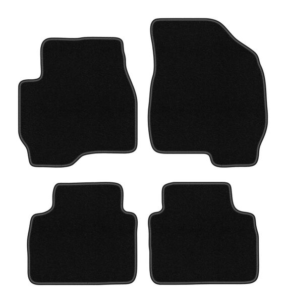Dywaniki welurowe BASIC Mazda Tribute 2000-2011 czarne zdjęcie 1