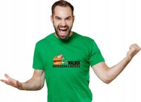 Koszulka z imieniem napis PREZENT BURGEROZAURUS