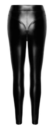 noir orgia chimera legginsy czarne l, wysoka talia, zamek, powerwet look na Arena.pl