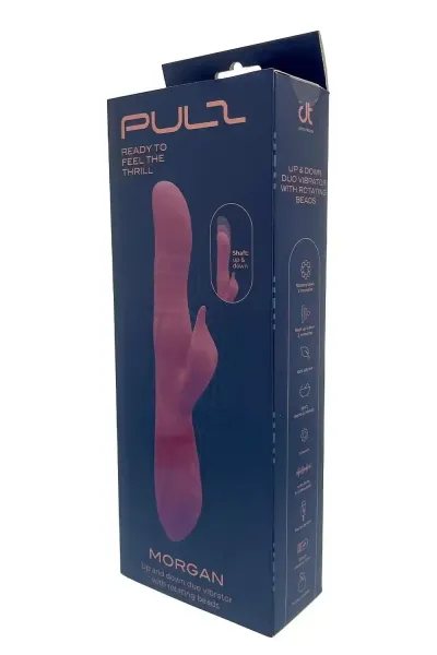 PULZ MORGAN UP AND DOWN DUO VIBRATOR WITH ROTATING BEADS zdjęcie 1