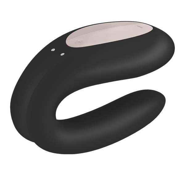 Satisfyer Double Joy Black Incl. Bluetooth And App zdjęcie 5