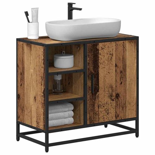 Szafka pod umywalkę z półką Stare drewno 65 x 33 x 60 cm na Arena.pl