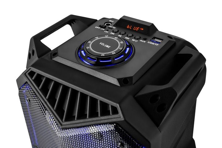 MOCNA KOLUMNA ESTRADOWA BLUETOOTH LED AKUMULATOR zdjęcie 4