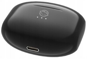 CZARNE Słuchawki Dokanałowe Bezprzewodowe MANTA Rytmo Bluetooth 5.3 na Arena.pl