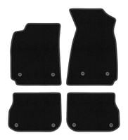 Dywaniki welurowe BASIC czarne do Audi A4 B5 1995-1999