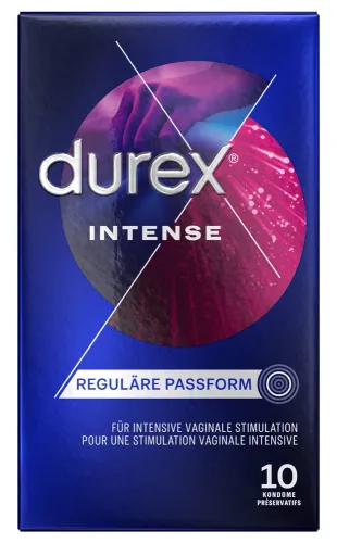durex intense orgasmic miętowe prążkowane prezerwatywy 10 szt. na Arena.pl