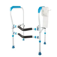 Uchwyt toaletowy regulowany poręcz wc stabilna dla osób starszych