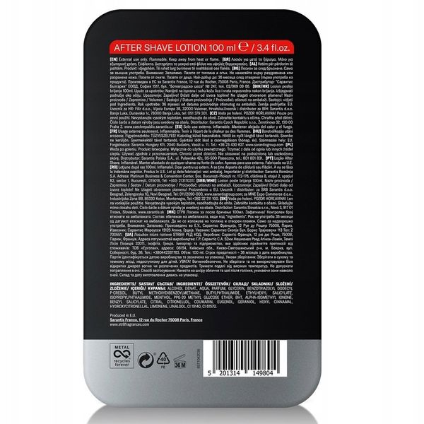 STR8 RED CODE WODA PŁYN PO GOLENIU 100ML W PUSZCE zdjęcie 3