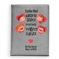 PLANER na dzień nauczyciela z PERSONALIZACJĄ PREZENT dla NAUCZYCIELA