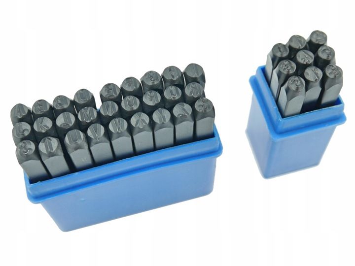 NUMERATOR NUMERATORY ZNACZNIKI LITERY + CYFRY 8MM zdjęcie 3