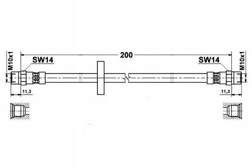 Audi Cabriolet B3 B4 (8g7) - Zestaw Przewodów Hamulcowych Teflonowych W na Arena.pl