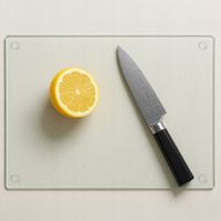 Szklana deska kuchenna do krojenia TRANSPARENTNA 30x40 cm - szkło hartowane