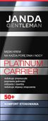 JANDA GENTLEMAN PLATINUM CARRIER KREM DO TWARZY 50+ DLA MĘŻCZYZN 50 ML