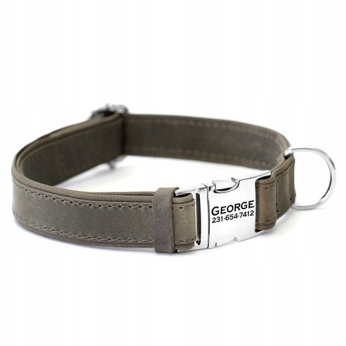 Obroża dla psa Blue z metalową klamrą rozmiar XS na Arena.pl