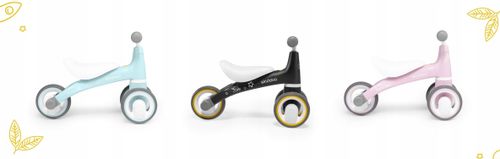 Jeździk Skiddoü Berit Pink Biały, Niebieski na Arena.pl