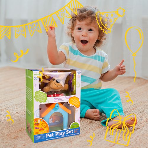 Piesek z Budą Zestaw Mały Weterynarz Akcesoria Doktor Pluszowa Maskotka na Arena.pl