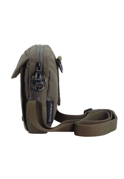 Mała torba na ramię Discovery DOWNTOWN 910 khaki zdjęcie 5