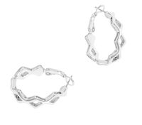 kolczyki nowoczesne koła (p4996ag)