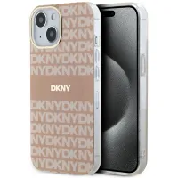 dkny dkhmp15shrhsep iphone 15 / 14 / 136.1 różowy/pink hardcase iml