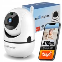 KAMERA BEZPRZEWODOWA WIFI WEWNĘTRZNA NIANIA IP 4MPX APLIKACJA TUYA ANOMATEC