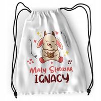 Plecak Sportowy Szkolny Dla Ignacego Syna Dziecka Z Nadrukiem Ze Zdjęciem