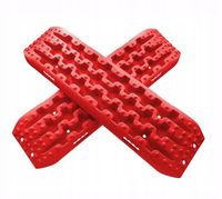 TRAPY PIASKOWE BŁOTNE 4x4 OFFROAD czerwone 2szt najazdy podkłady 100cm