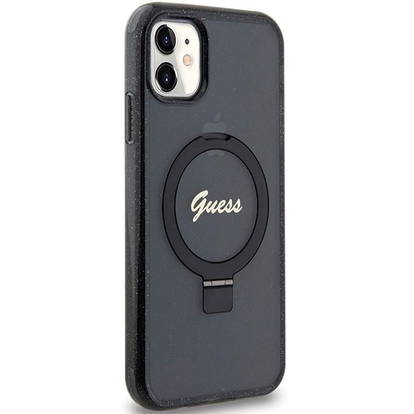 Etui Guess do iPhone 11, iPhone XR, Czarny, MagSafe zdjęcie 4