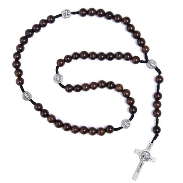 Różaniec drewniany grusza chińska RT-12 zdjęcie 1