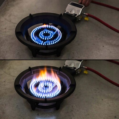 Palnik Gazowy Taboret PIEZO ZAPŁON Kuchenka Turystyczna 8,5kW Wąż Reduktor na Arena.pl