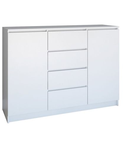 KOMODA SZAFKA 2D4S 120CM BIAŁĄ na Arena.pl
