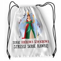 Plecak Dla Szwagrowej Sportowy Szkolny Worek Torba Z Nadrukiem Ze Zdjęciem