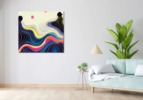 Obraz 100x90cm Wodnista Tafla na Arena.pl
