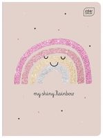 4 X ZESZYT A5 DLA DZIEWCZYNKI, 16 KARTEK, KRATKA, INTERDRUK, Brokat