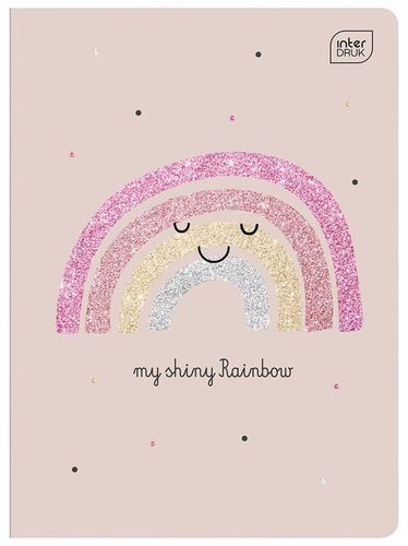 4 X ZESZYT A5 DLA DZIEWCZYNKI, 16 KARTEK, KRATKA, INTERDRUK, Brokat na Arena.pl