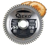 PIŁA TARCZA WIDIOWA DO CIĘCIA DREWNA 125x22 60 ZĘBÓW TNĄCYCH G00108