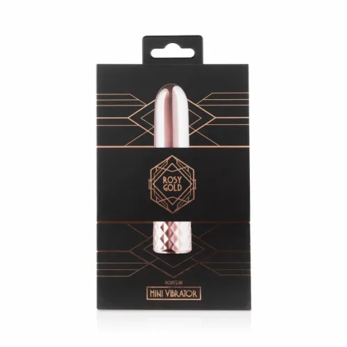 rosy gold mini wibrator kompaktowy 10 trybow usb ładowanie na Arena.pl